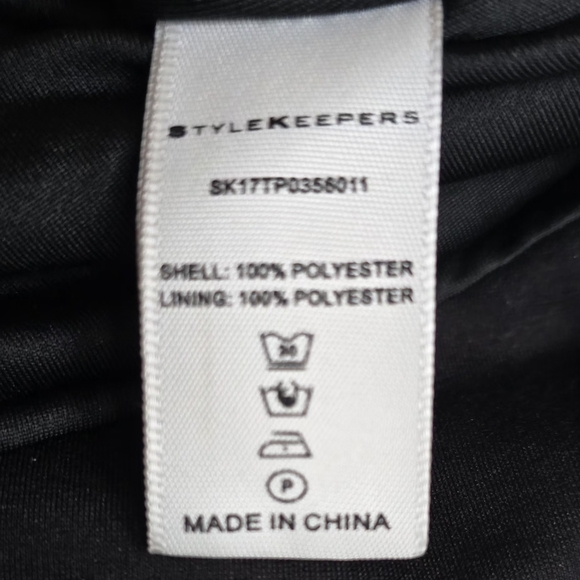 NWT Jet Black Luxe One Sleeve Shoulder Top Size US Medium AUS10 - Picture 10 of 12